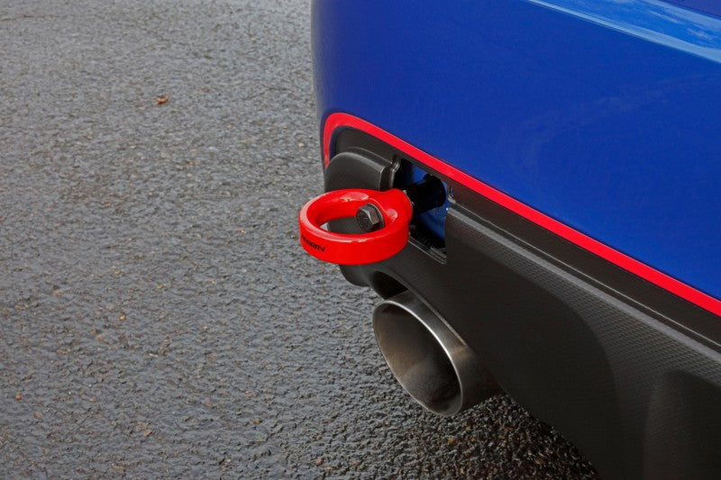 PERRIN 13-25 Subaru BRZ / 13-20 Scion FRS & Toyota 86 / 22-25 GR86 Tow Hook Kit (Rear) - Red